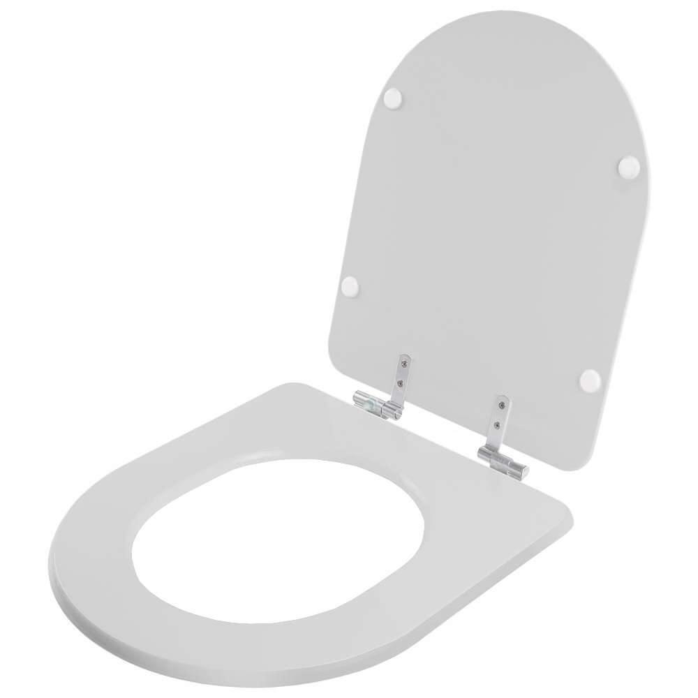 Assento Sanitário Com Fechamento Lento Duna Cinza Real Para Vaso Deca - 2