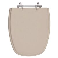 Assento Sanitário Monte Carlo Bege Saara Para Vaso Deca - 1