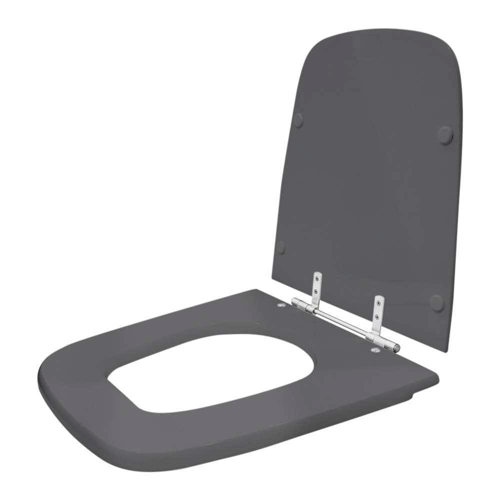 Assento Sanitário Poliester Aero Cinza Quartzo Para Vaso Ideal Standard - 2