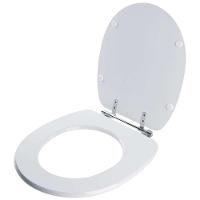 Assento Sanitário Poliester Antibacteriano Aspen Branco Para Vaso Deca - 2