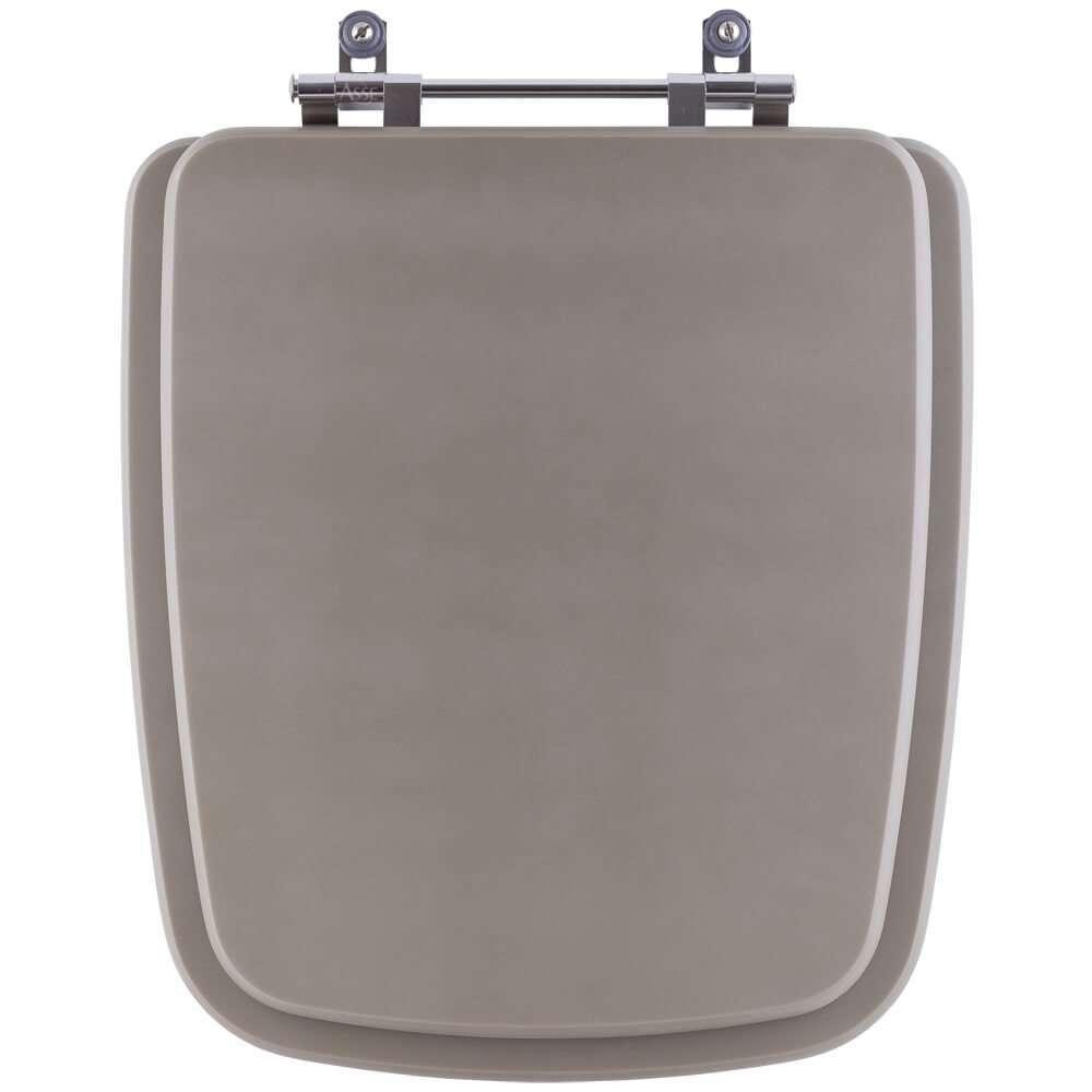 Assento Sanitário Acrílico Boss Cinza Fosco Para Vaso Incepa 6lpf - 1