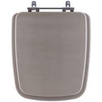 Assento Sanitário Acrílico Boss Cinza Fosco Para Vaso Incepa 6lpf - 1
