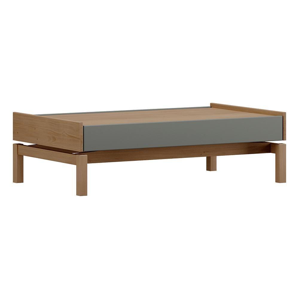Mesa De Centro 1 Gaveta 100 Cm 2151 Oak Ferrolack Milani Store - 1