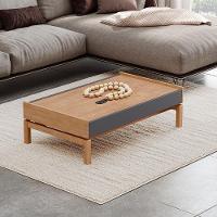 Mesa De Centro 1 Gaveta 100 Cm 2151 Tauari Concret Milani Store - 6