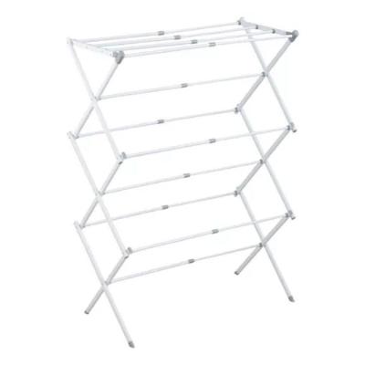 Varal Vertical Retrátil De Chão - Branco