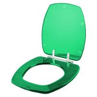Assento Sanitário Poliester Thema Verde Transparente Para Vaso Incepa - 2