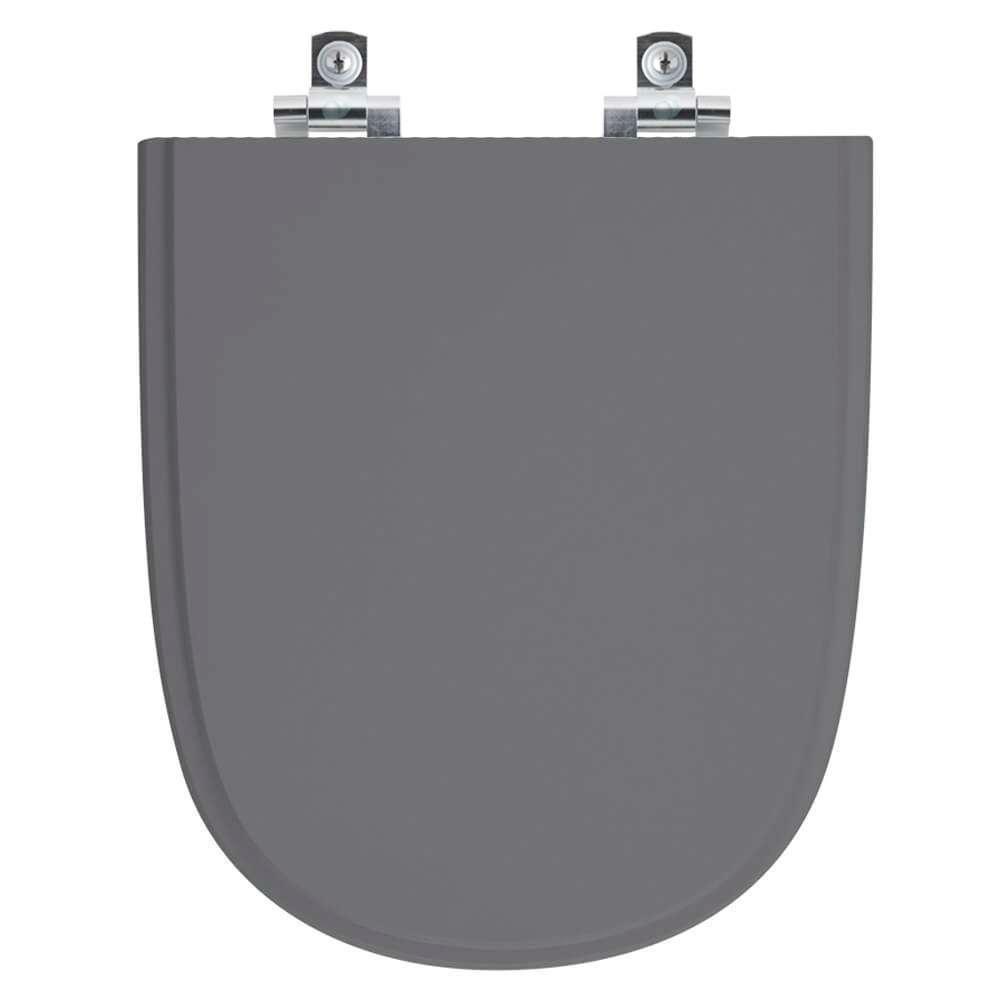Assento Sanitário Soft Close Ezedra Cinza Quartzo Para Vaso Ideal Standard - 1