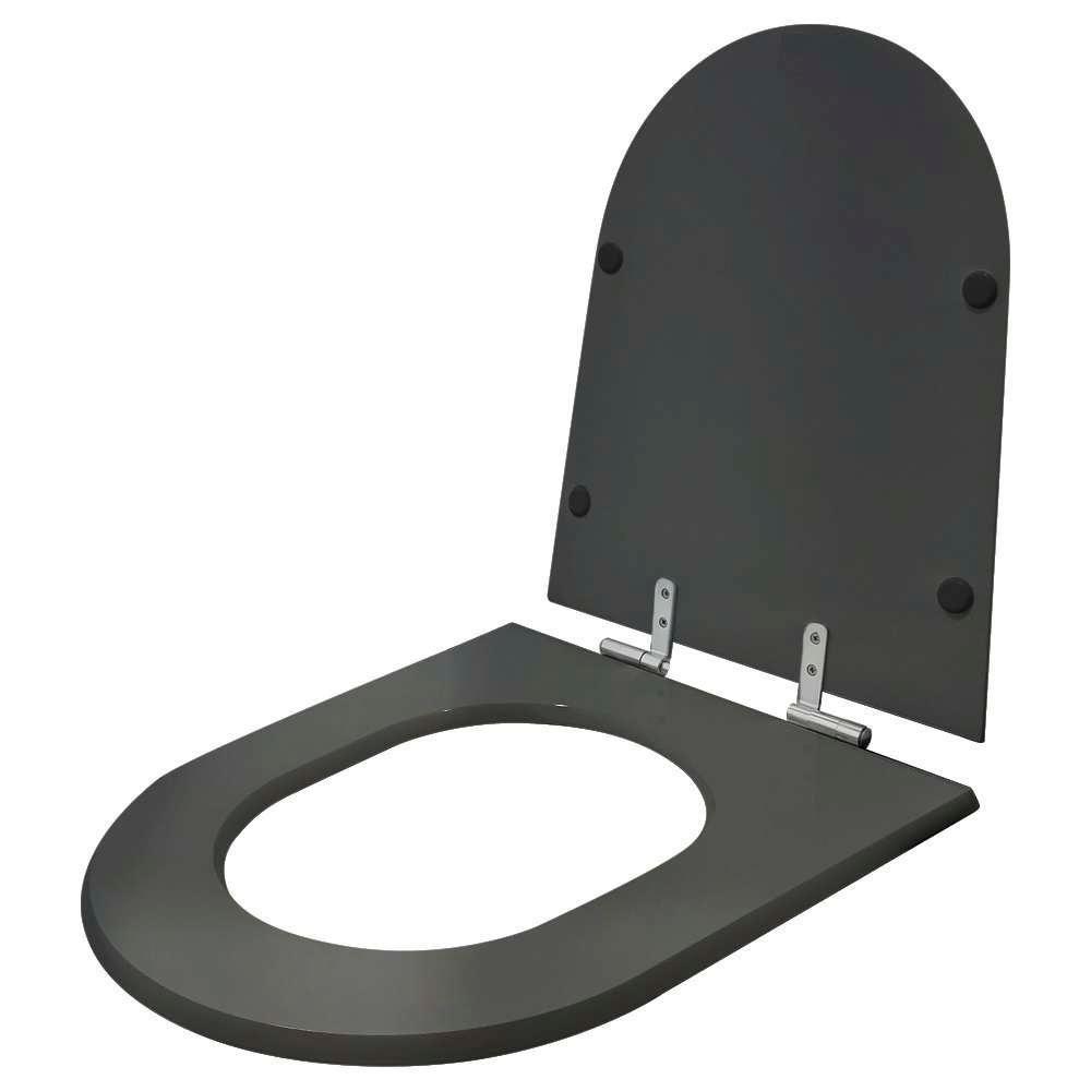 Assento Sanitário Soft Close Ezedra Cinza Quartzo Para Vaso Ideal Standard - 6