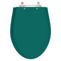 Assento Sanitário Poliester Victoria Verde Amazônia Para Vaso Ideal Standard - 1