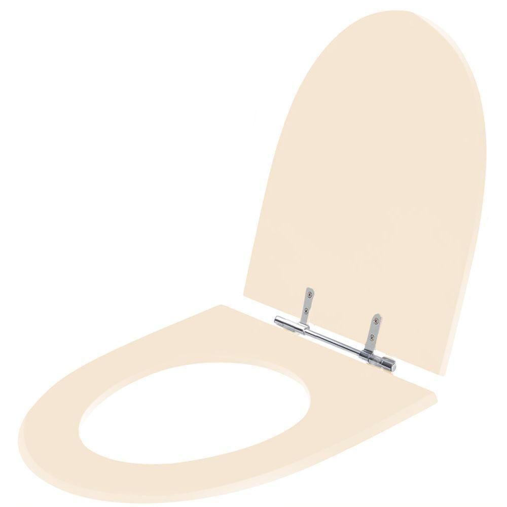 Assento Sanitário Poliester Studio Pêssego Rosa Shell Para Vaso Incepa - 2