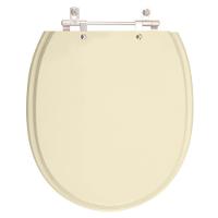 Assento Sanitário Poliester Village Amendoa Para Vaso Deca - 1