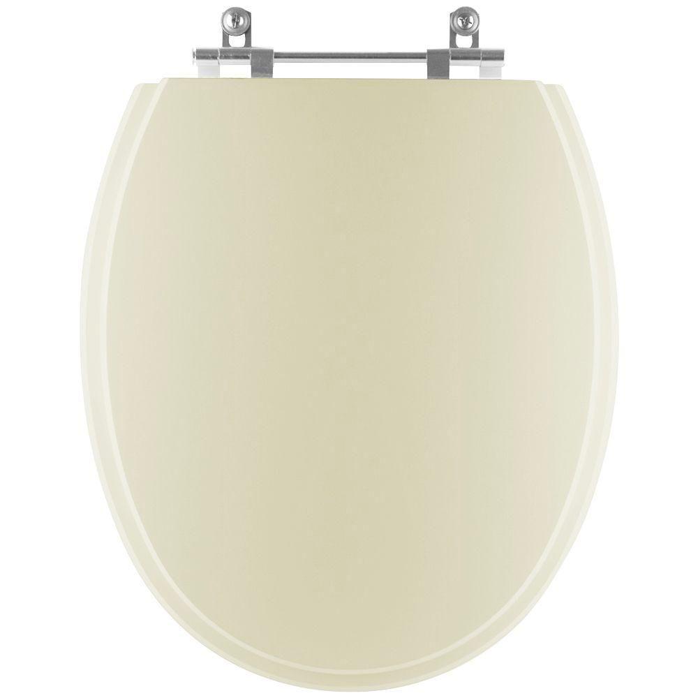 Assento Sanitário Poliester Spot Creme (bege Claro) Para Vaso Deca - 1