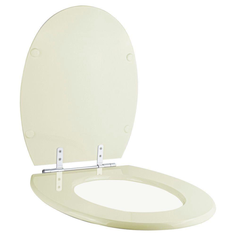 Assento Sanitário Poliester Spot Creme (bege Claro) Para Vaso Deca - 2