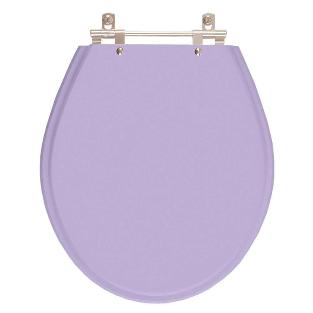 Assento Sanitário Poliester Carina Bermuda (lilás) Para Ideal Standard - 1