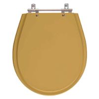 Assento Sanitário Poliester Avalon Amendoa Para Vaso Ideal Standard - 1
