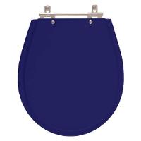 Assento Sanitário Poliester Avalon Azul Cobalto Para Vaso Ideal Standard - 1