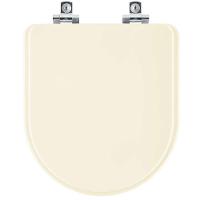 Assento Sanitário Soft Close San Remo Marfim Para Vaso Hervy - 1