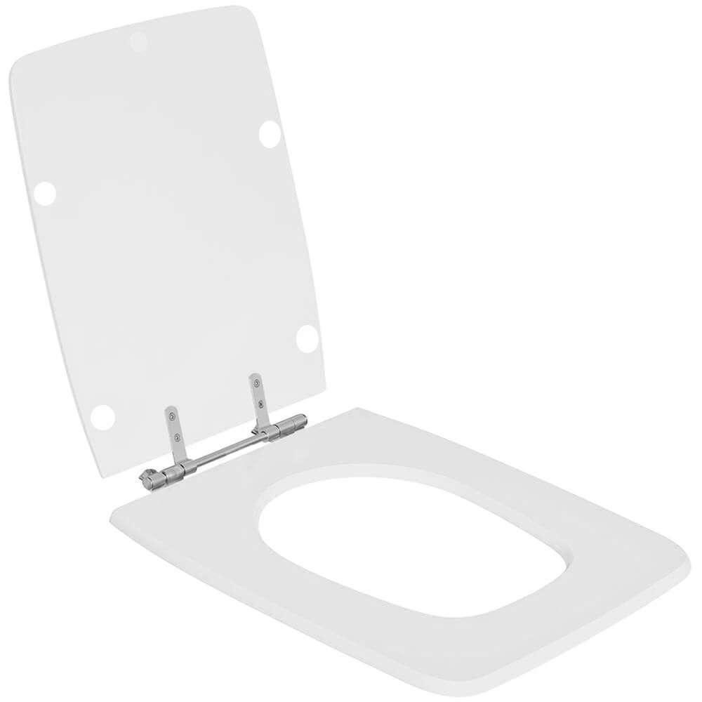 Assento Sanitário Malva Branco Para Vaso Mari - 3