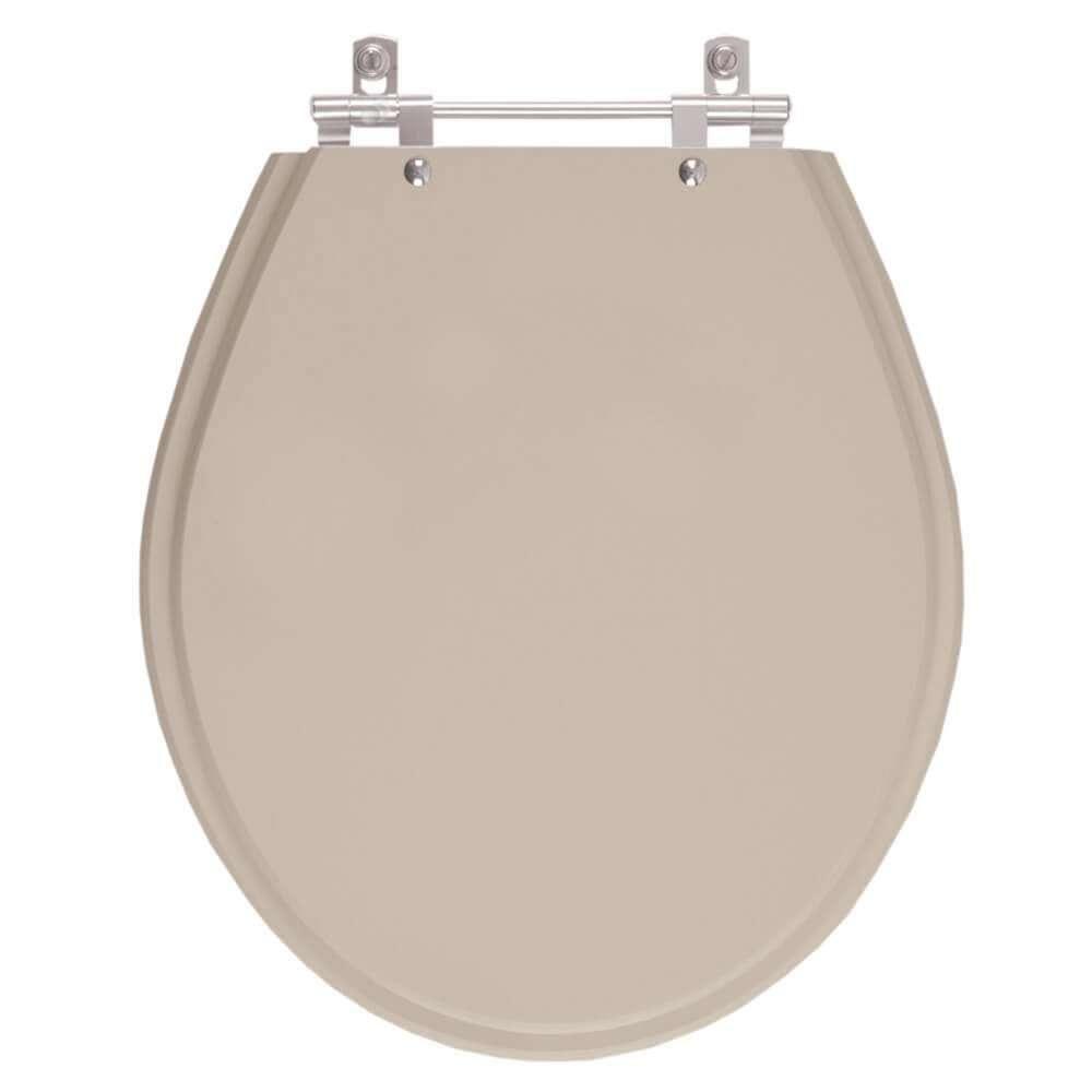 Assento Sanitário Ravena Bege Saara Para Vaso Deca - 1