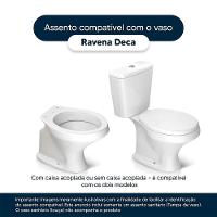 Assento Sanitário Ravena Bege Saara Para Vaso Deca