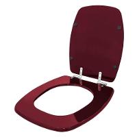 Assento Sanitário Laqueado Stylus Bordo Para Vaso Celite - 6