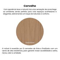 Estante 2 Portas 3 Nichos 172x70 4709 Carvalho Arly - 5