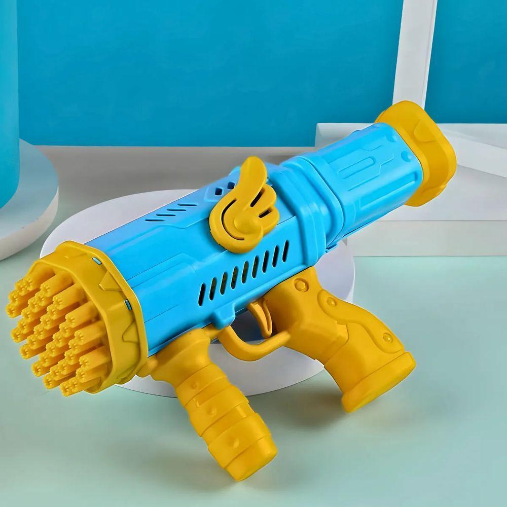 Brinquedo Lança Bola De Sabão Automática Pistola De Bolhas Ideal Para Trazer Alegria e Entretenimento - 5