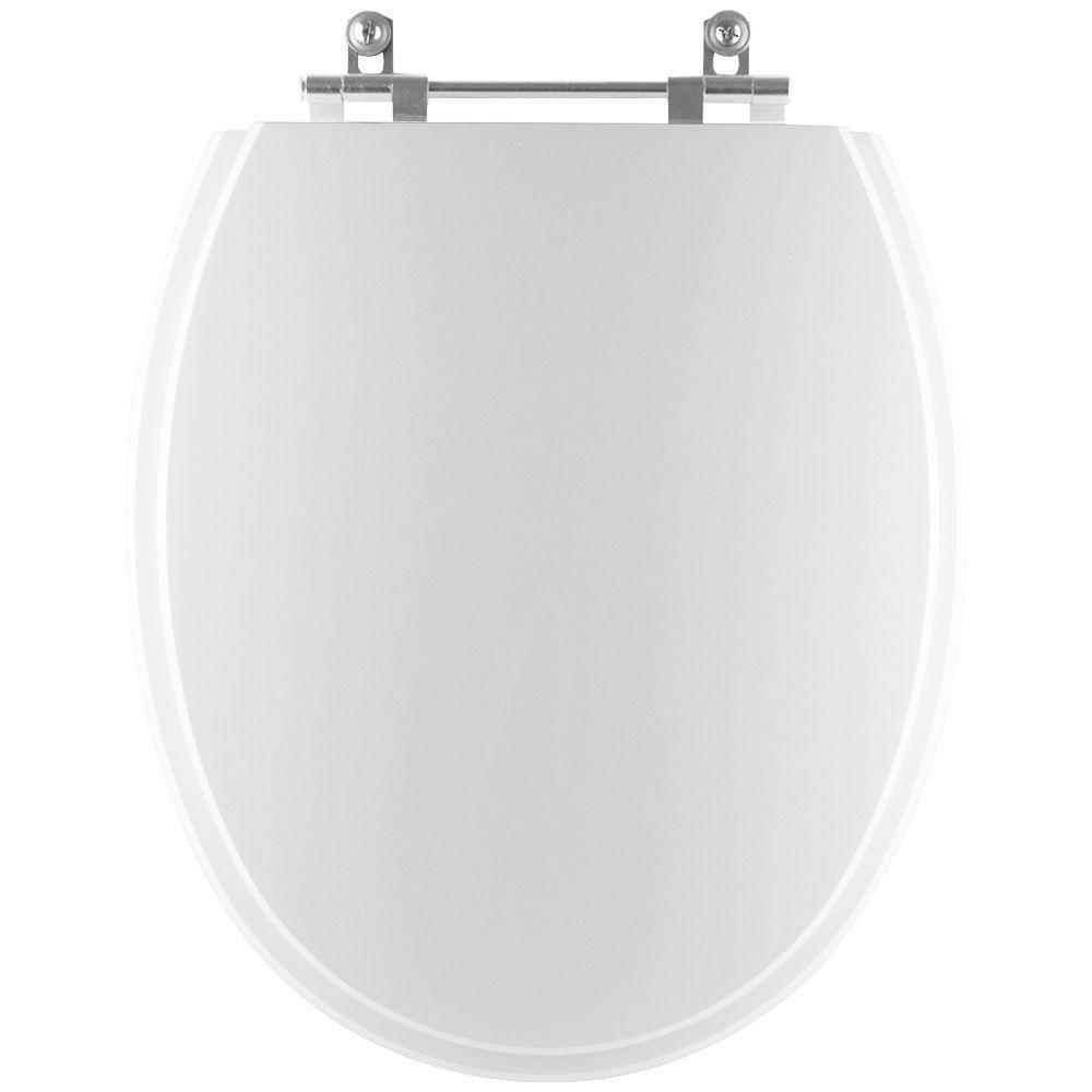 Tampa De Vaso Poliéster Spot Branco Para Bacia Deca 1.6gpf 6lpf - 1