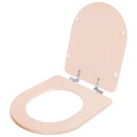Assento Sanitário Soft Close San Remo Rose Para Vaso Hervy - 2