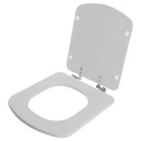 Assento Sanitário Soft Close Lirio Cinza Claro Para Vaso Fiori - 2