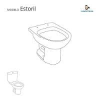 Assento Sanitário Soft Close Estoril Bege Claro Para Vaso Luzarte - 3