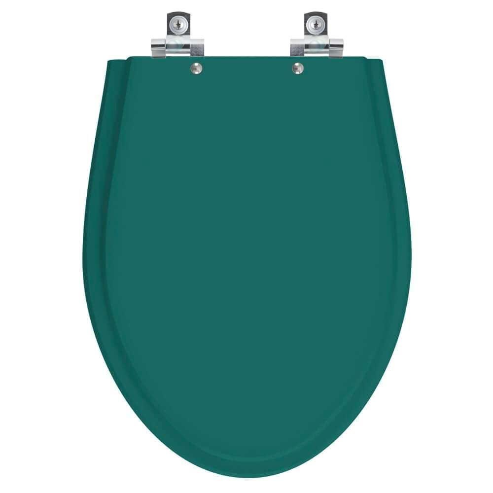Assento Sanitário Soft Close Absolute Verde Amazonia Para Vaso Ideal Standard - 1