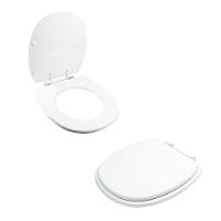 Assento Sanitário Tampa De Vaso Branco Mdf Laqueado Massima Para Bacia Incepa - 2