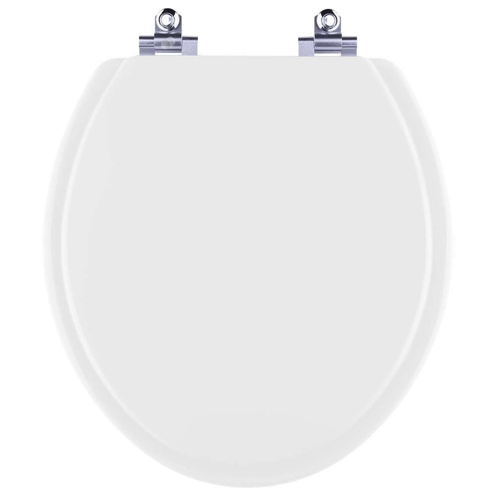 Assento Sanitário Laqueado Soft Close Atlantis Branco Para Vaso Belize - 1