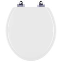 Assento Sanitário Laqueado Soft Close Atlantis Branco Para Vaso Belize - 1