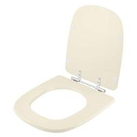 Tampa De Vaso Poliester Ibiza Biscuit Bege Claro Para Bacia Incepa 6lpf - 2