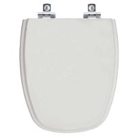 Assento Sanitário Soft Close Venice Cinza Claro Para Vaso Belize - 1