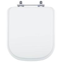 Assento Sanitário Poliéster Gap Branco Para Vaso Roca 1.6gpf 6lpf - 1