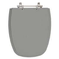 Tampa De Vaso Monte Carlo Cinza Vip (cinza Escuro) Para Bacia Deca - 1