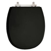 Tampa De Vaso Acrilico Aspen Preto Para Bacia Deca 6lpf - 1