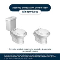 Assento Sanitário Windsor Creme (bege Claro) Para Vaso Deca - 5