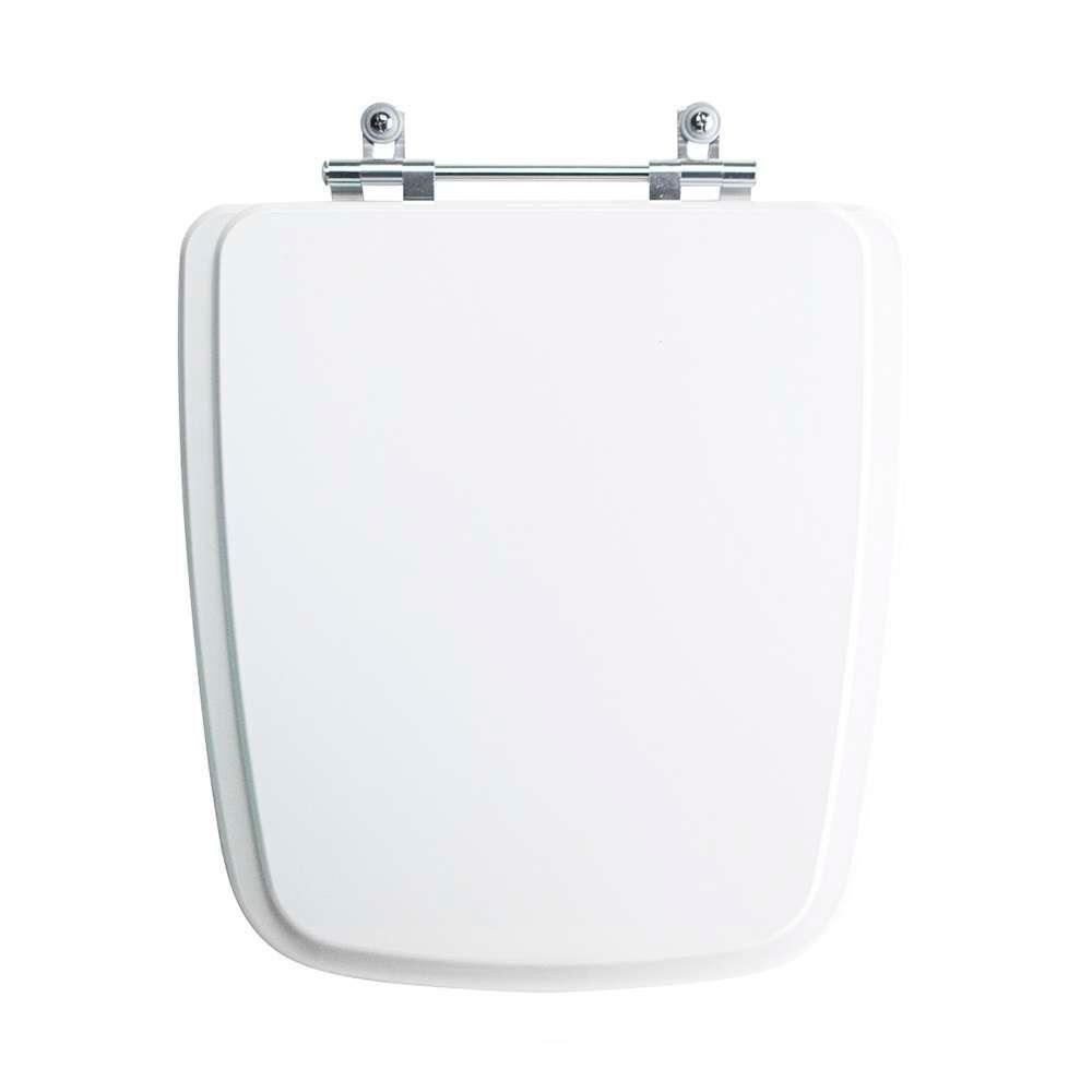 Assento Sanitário Tampa De Vaso Branco Mdf Laqueado Suite Para Bacia Incepa - 1