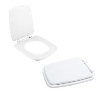 Assento Sanitário Tampa De Vaso Branco Mdf Laqueado Suite Para Bacia Incepa
