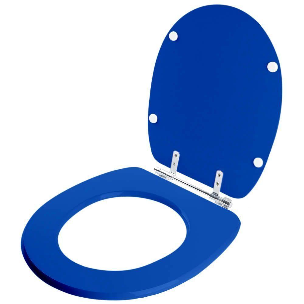 Assento Sanitário Aspen Azul Para Vaso Deca - 2