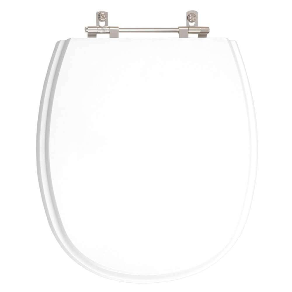 Assento Sanitario Poliester Aspen Branco Para Vaso Deca - 1