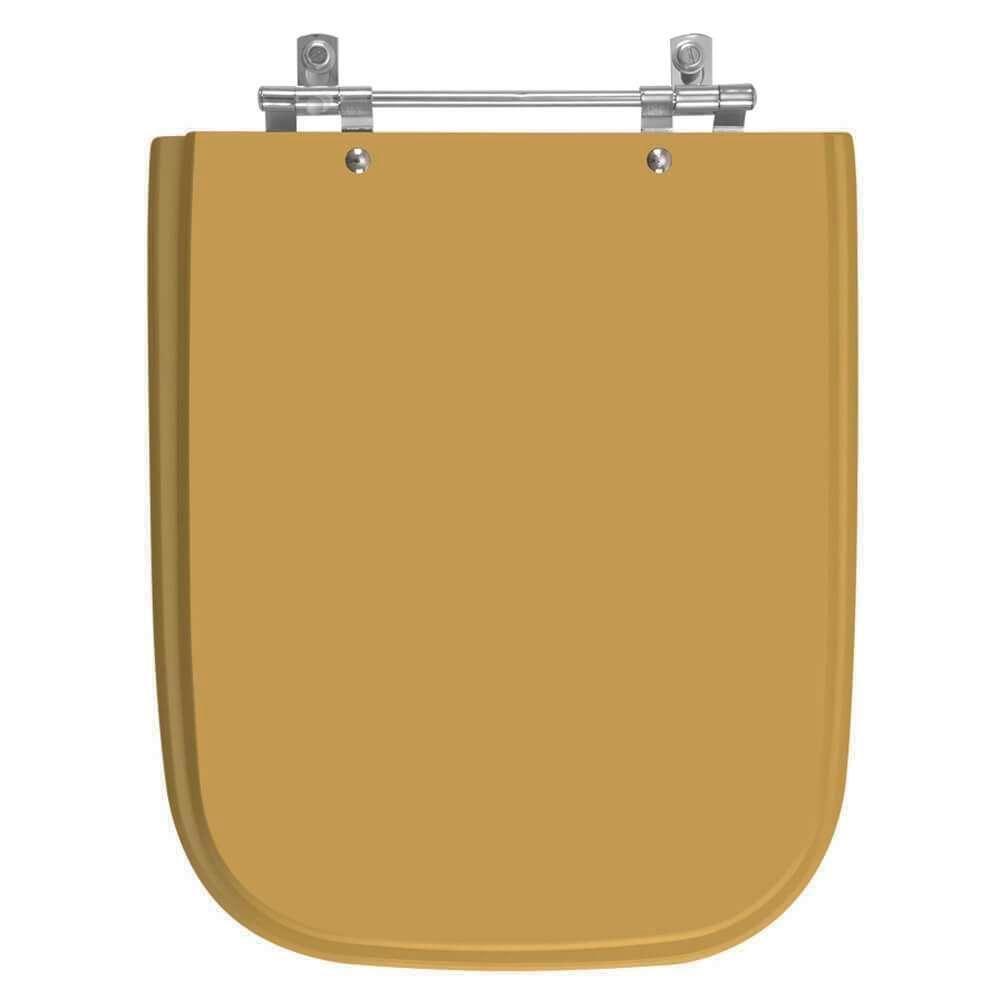 Assento Sanitario Poliester Tivoli Amendoa Para Vaso Ideal Standard - 1