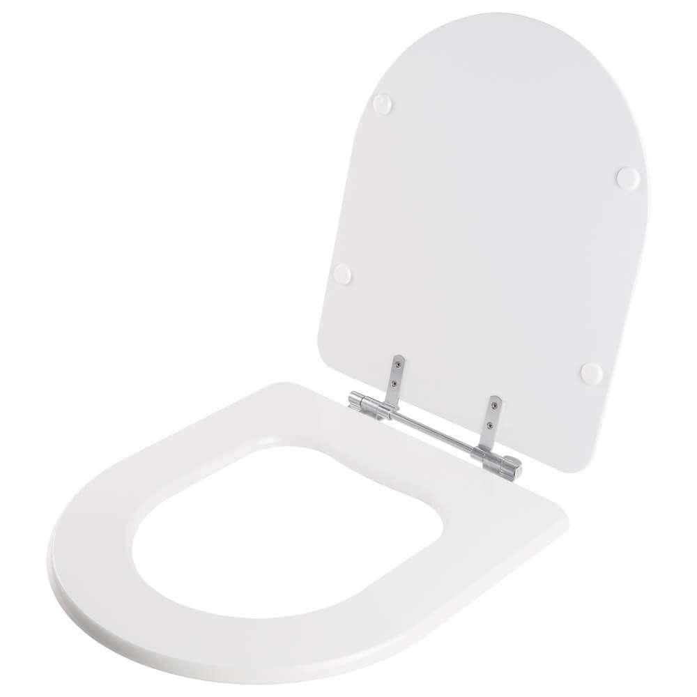 Assento Sanitario Poliester Antibacteriano Smart Branco Para Vaso Celite - 4