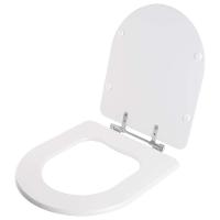 Assento Sanitario Poliester Antibacteriano Smart Branco Para Vaso Celite