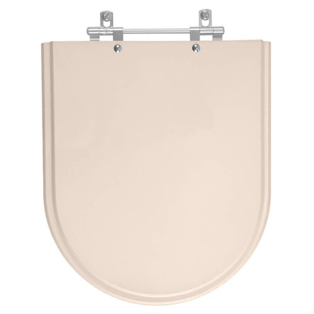 Assento Sanitario Poliester Carrara Amendoa Para Vaso Deca - 1