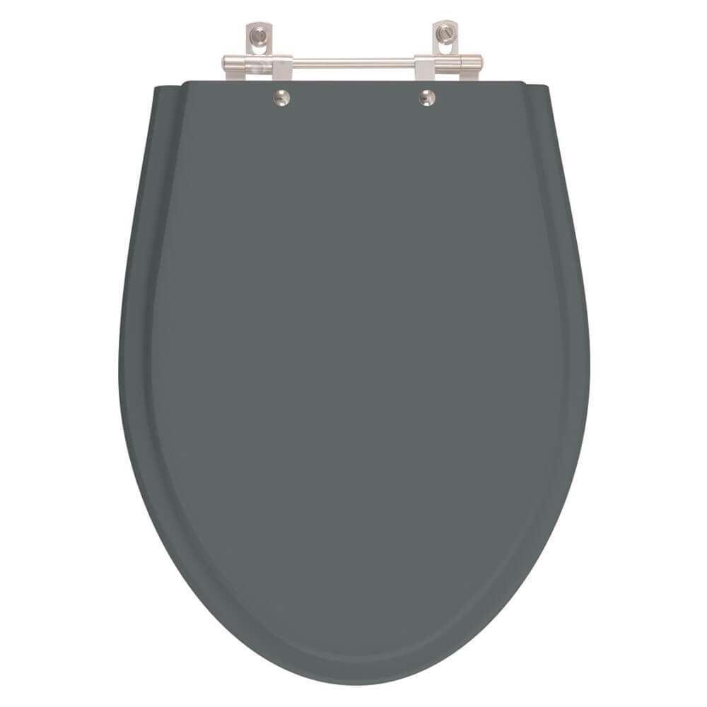 Assento Sanitario Poliester Absolute Cinza Quartzo Para Vaso Ideal Standard - 1